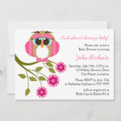 Invitation Baby shower de pucerons Bleu Bébé (Devant)