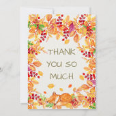 Invitation Baby shower de renard animal de bois mou (Dos)