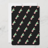 Invitation Baby shower de répétition Cactus Fiesta Mix (Dos)