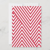 Invitation Baby shower de révélation de genre de la moustache (Dos)