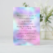 Invitation Baby shower de révélation de genre fille garçon ro (Debout devant)