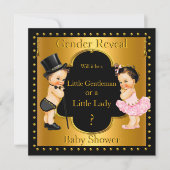 Invitation Baby shower de révélation de genre Garçon ou Fille (Devant)