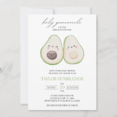 Invitation Baby shower de Saint-Guacamole Avocado (Devant)