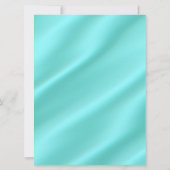 Invitation Baby shower de sirène (Dos)