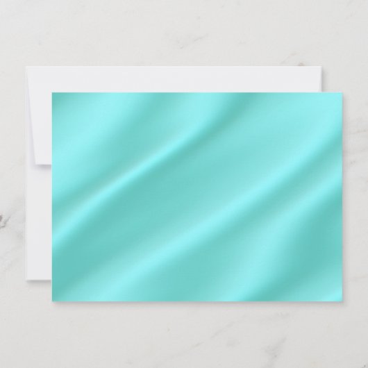 Invitation Baby shower de sirène (Dos)