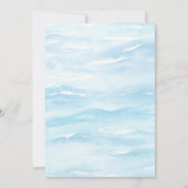 Invitation Baby shower de sirène afro-américain (Dos)