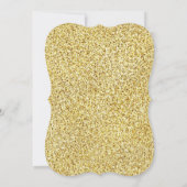 Invitation Baby shower de Snowflake Winter Wonderland (Dos)