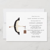 Invitation Baby shower de stockage et de colis par courrier I (Devant)