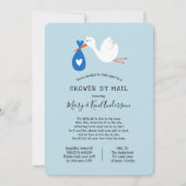 Invitation Baby shower de stockage par courrier (Devant)