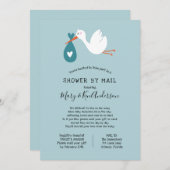 Invitation Baby shower de stockage par courrier (Devant / Derrière)