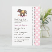 Invitation Baby shower de Stylish Couple (Debout devant)