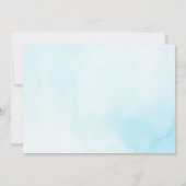 Invitation Baby shower de surf de plage Photo (Dos)