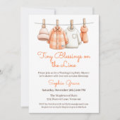 Invitation Baby shower de Thanksgiving Boy | Cosy Cloche (Devant)
