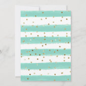 Invitation Baby shower de tigre de la Jungle (Dos)