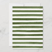 Invitation Baby shower de tigre de la Jungle (Dos)