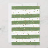 Invitation Baby shower de tigre de la Jungle (Dos)