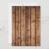 Invitation Baby shower de tournesol rose (Dos)