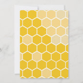 Invitation Baby shower De Tournesol Sucré (Dos)