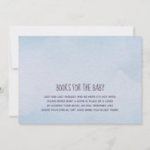 Invitation Baby shower de train Watercolor Choo Choo (Dos)