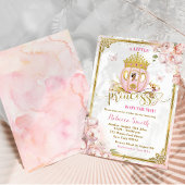 Invitation Baby shower de transport de princesse mexicaine ro
