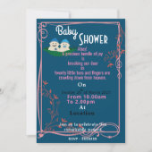 Invitation baby shower de Twin (Devant)