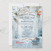 Invitation Baby shower de vacances (Devant)