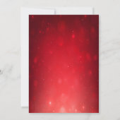 Invitation Baby shower de vacances d'hiver (Dos)