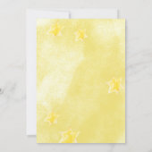 Invitation Baby shower de verdure du jardin de printemps (Dos)