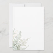 Invitation Baby shower de verdure qui connaît papa meilleure (Dos)