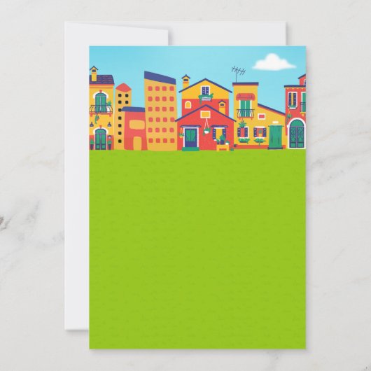 Invitation Baby shower de voitures mignonnes (Dos)