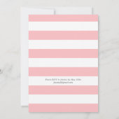 Invitation Baby shower d'ébullition minimal de l'écrevisse | (Dos)