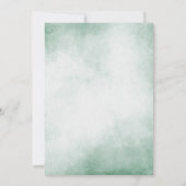 Invitation Baby shower d'éléphants mignons de Woodland (Dos)