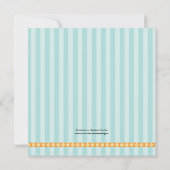 Invitation Baby shower d'Elephants Unisex (Dos)