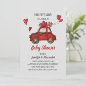 Invitation Baby shower d'entraînement (Debout devant)