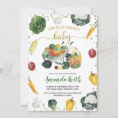 Invitation Baby shower des agriculteurs (Devant)