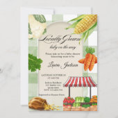 Invitation Baby shower des agriculteurs (Devant)