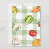 Invitation Baby shower des agriculteurs (Dos)