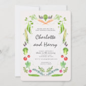 Invitation Baby shower des agriculteurs (Devant)