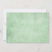 Invitation Baby shower des animaux des forêts d'Eucalyptus (Dos)