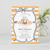 Invitation Baby shower des débuts pleins (Debout devant)