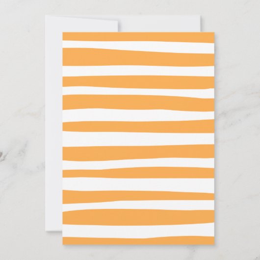 Invitation Baby shower des débuts pleins (Dos)