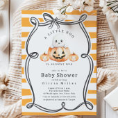 Invitation Baby shower des débuts pleins