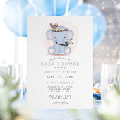 Invitation Baby shower des éléphants tribaux de Boho