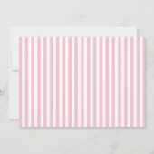 Invitation Baby shower des filles d'Arche de Noah (Dos)