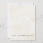 Invitation Baby shower des fleurs de pissenlit ros (Dos)