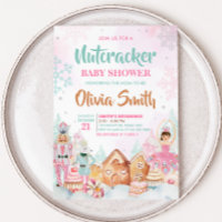 Baby shower des flocons d'hiver de Nutcracker