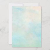 Invitation Baby shower des garçons d'ours doux (Dos)