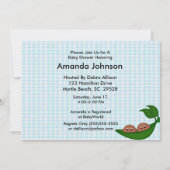 Invitation Baby shower des jumeaux afro-américains (Dos)