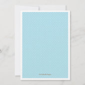 Invitation Baby shower des Monkey Twin Boys (Dos)