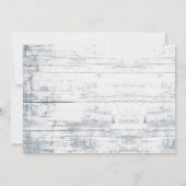 Invitation Baby shower des ours de forêt aquarelle (Dos)